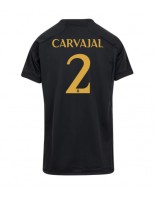 Real Madrid Daniel Carvajal #2 Alternativní Dres pro Dámské 2023-24 Krátký Rukáv